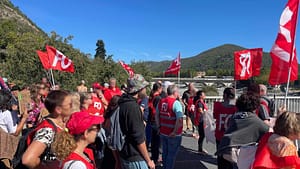 Manifestation greve 18 septembre Digne les bains
