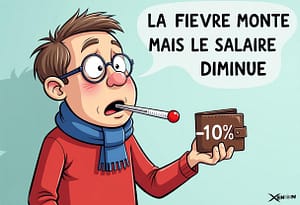 diminution salaire arret maladie enseignant cmo