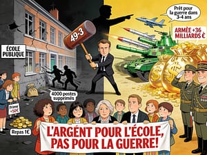 Lecornu impose par 49-3 son budget d’austérité et de guerre