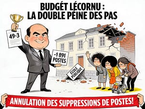 Pôles d’appui à la scolarité la double peine - lecornu 49-3