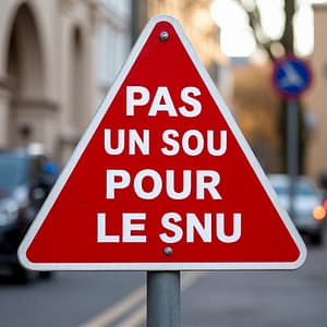 PAS UN SOU POUR LE SNU